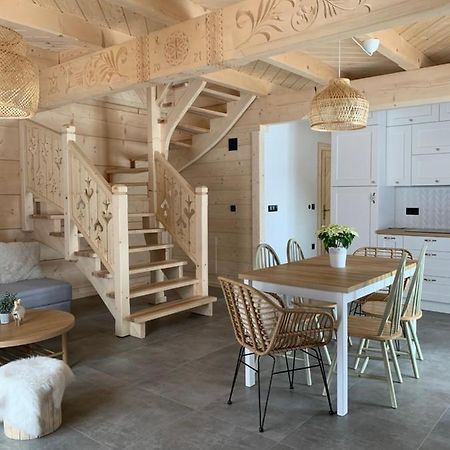Uroczy Drewniany Domek - Domki Pod Brzegiem Zakopane Exteriör bild