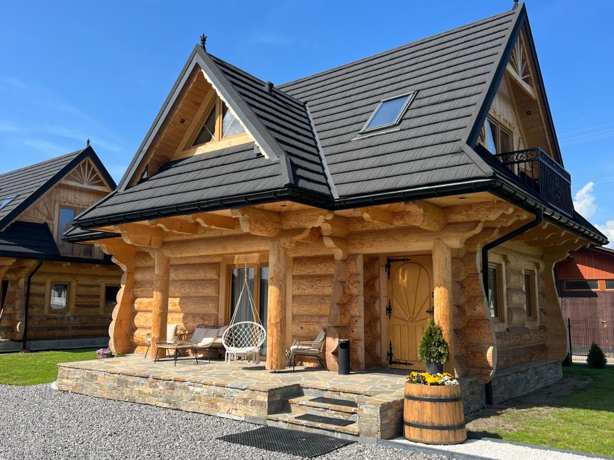 Uroczy Drewniany Domek - Domki Pod Brzegiem Zakopane Exteriör bild