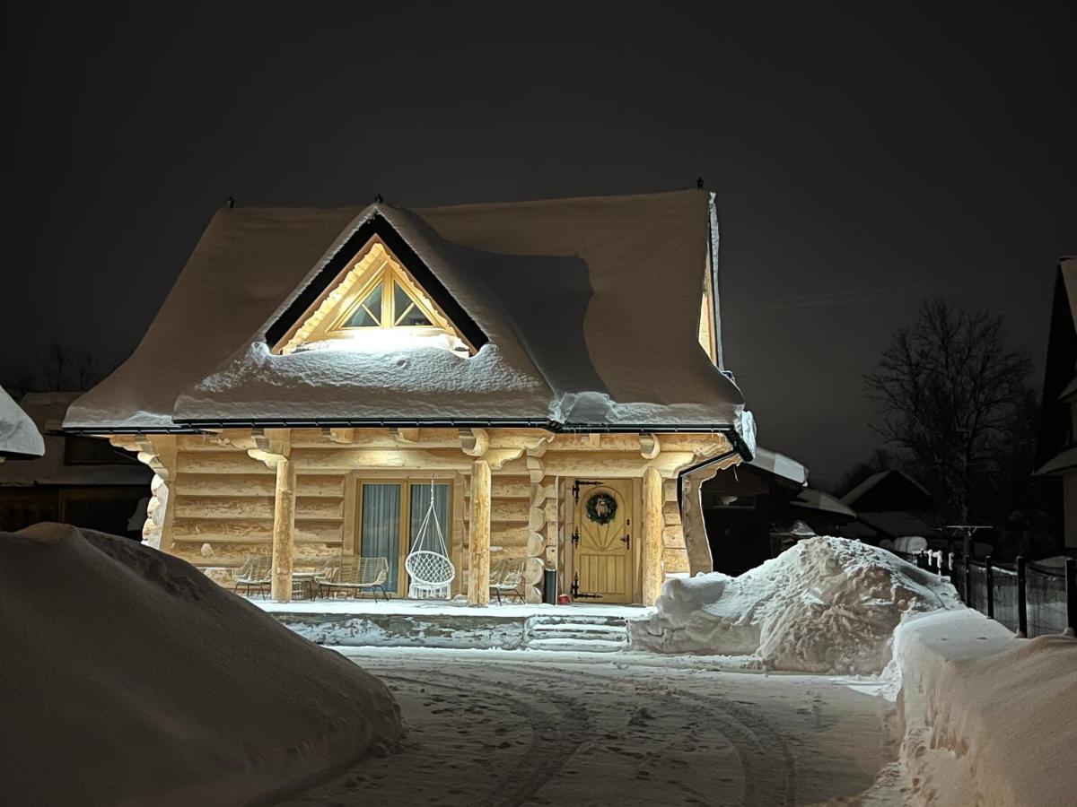 Uroczy Drewniany Domek - Domki Pod Brzegiem Zakopane Exteriör bild