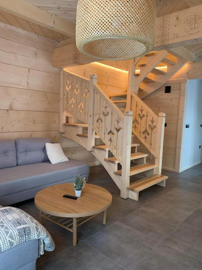 Uroczy Drewniany Domek - Domki Pod Brzegiem Zakopane Exteriör bild
