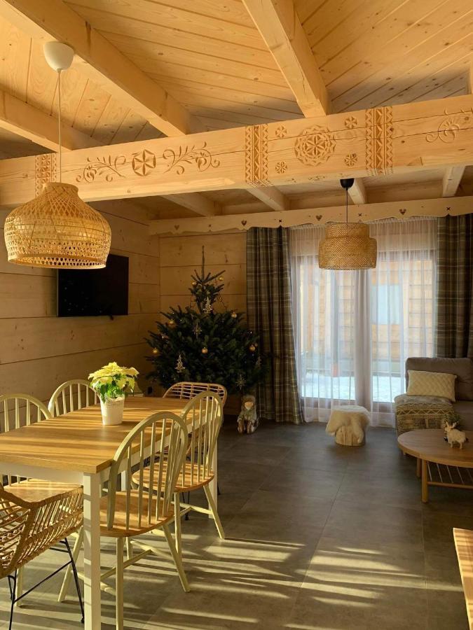 Uroczy Drewniany Domek - Domki Pod Brzegiem Zakopane Exteriör bild