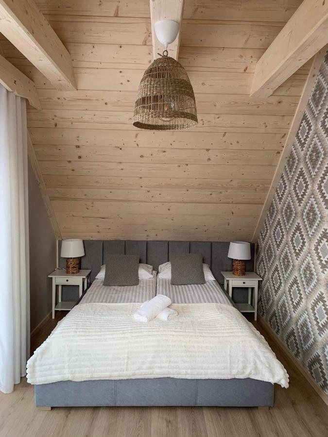 Uroczy Drewniany Domek - Domki Pod Brzegiem Zakopane Exteriör bild