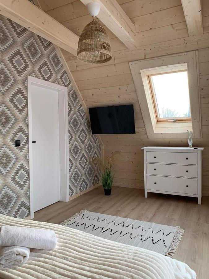 Uroczy Drewniany Domek - Domki Pod Brzegiem Zakopane Exteriör bild