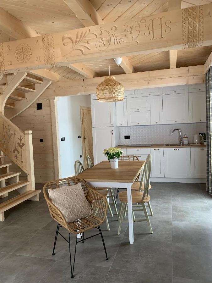 Uroczy Drewniany Domek - Domki Pod Brzegiem Zakopane Exteriör bild